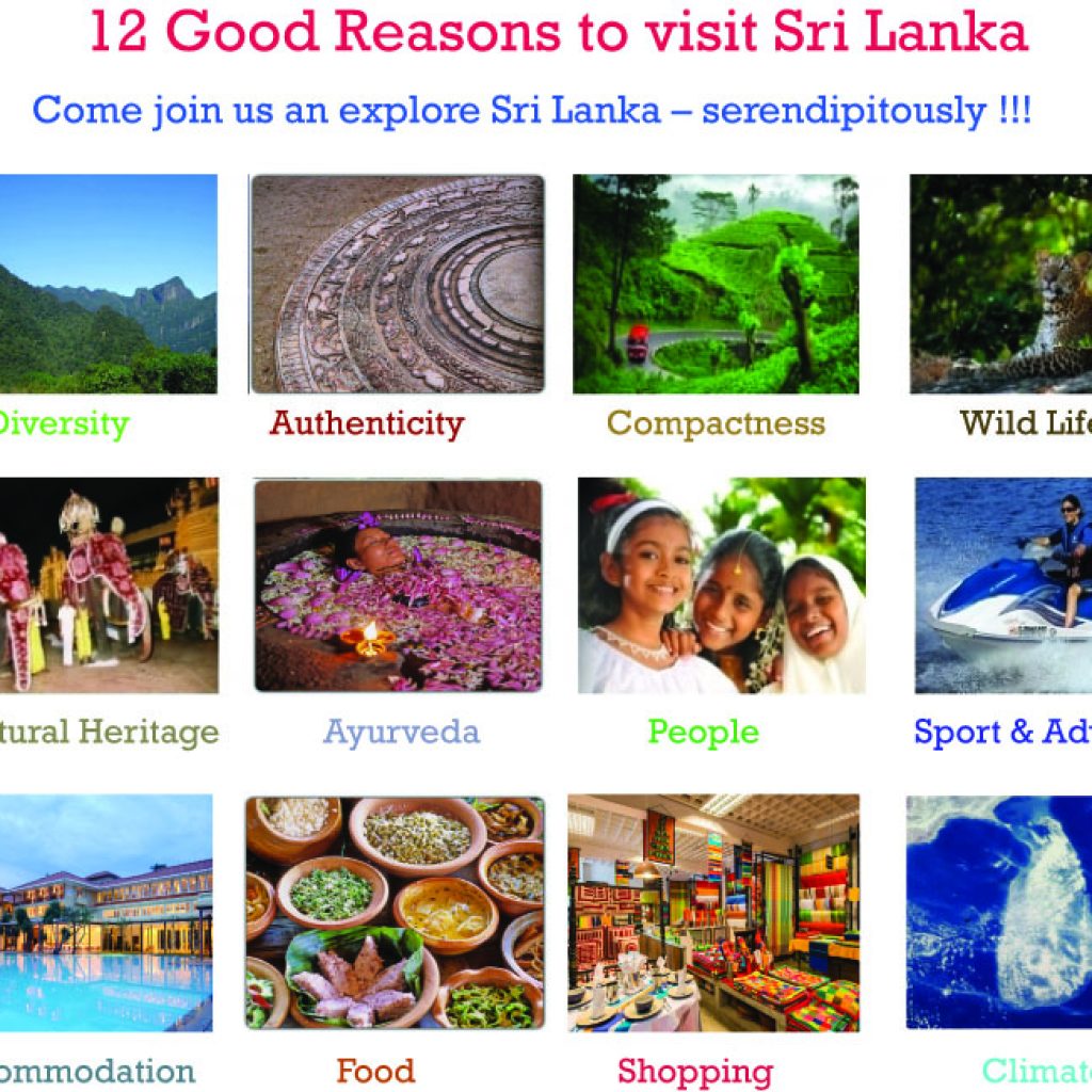 Twelve Good reasons to visit Sri Lanka